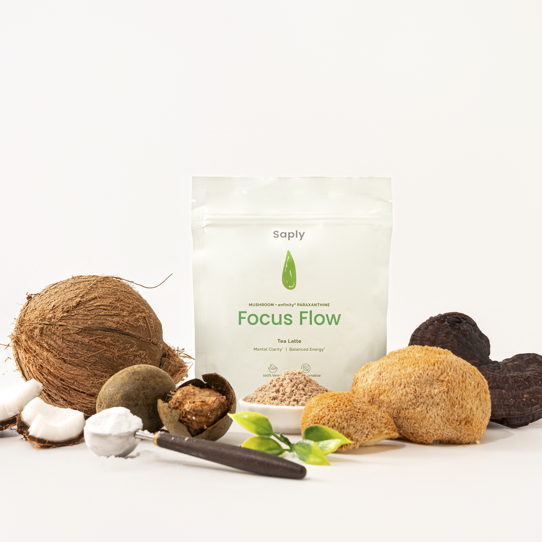 FocusFlow: Coconut Milk Tea Latte Blend