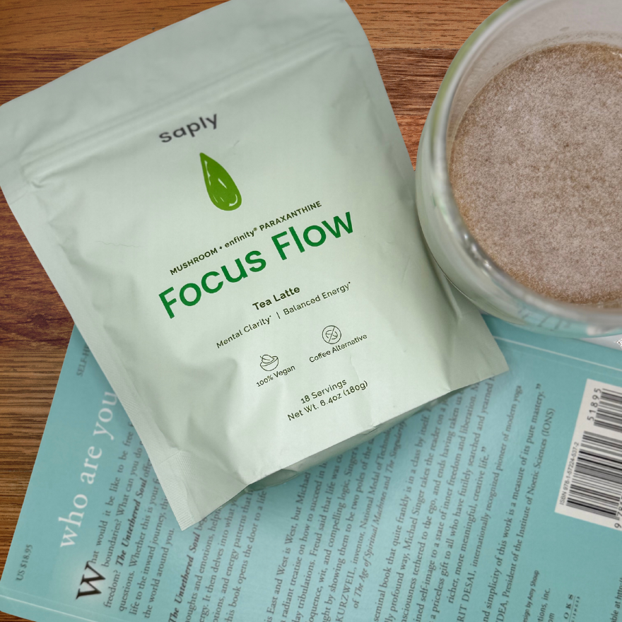 FocusFlow: Paraxanthine Mushroom Latte for Clean Energy & Better Sleep